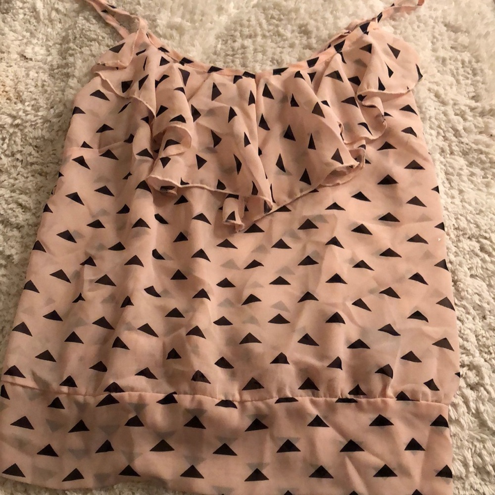 Pink tank top